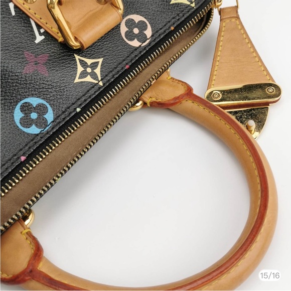 Louis Vuitton Speedy 30 Multicolor Black - Picture 12 of 12